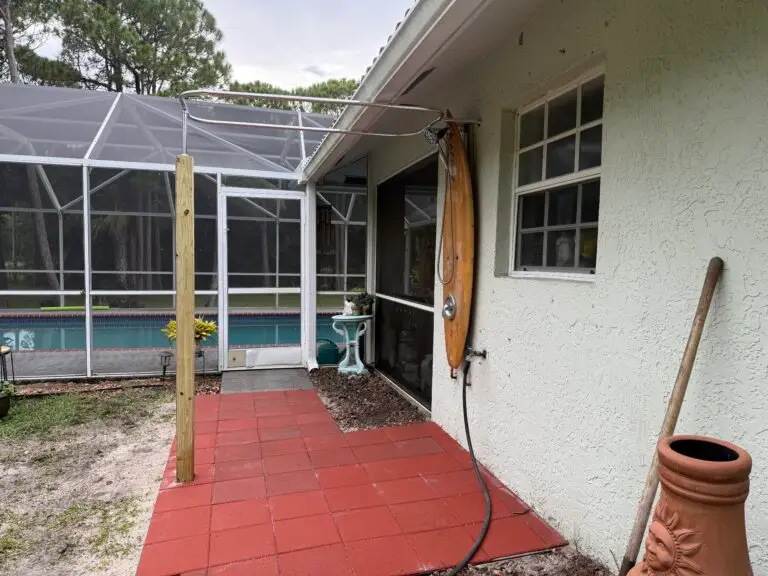 Outdoor Shower Installation and Drainage Solutions in Palm Beach Gardens