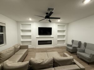 Custom Entertainment Wall Installation in Loxahatchee