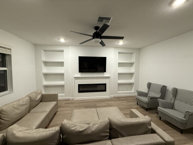 Custom Entertainment Wall Installation in Loxahatchee